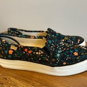 Keds Women's Rifle Paper Slip-On Sneakers 9